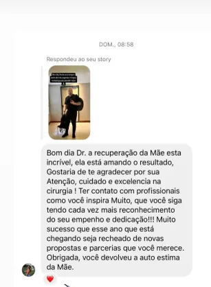 Depoimento de paciente do Dr. Emmanuel Lima