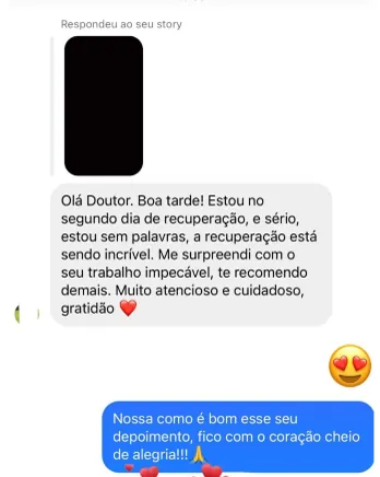 Depoimento de paciente do Dr. Emmanuel Lima