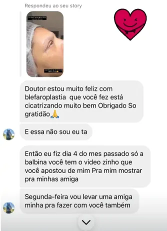 Depoimento de paciente do Dr. Emmanuel Lima