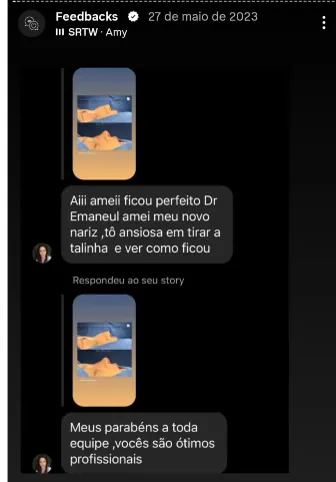 Depoimento de paciente do Dr. Emmanuel Lima