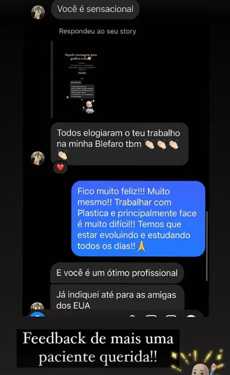 Depoimento de paciente do Dr. Emmanuel Lima