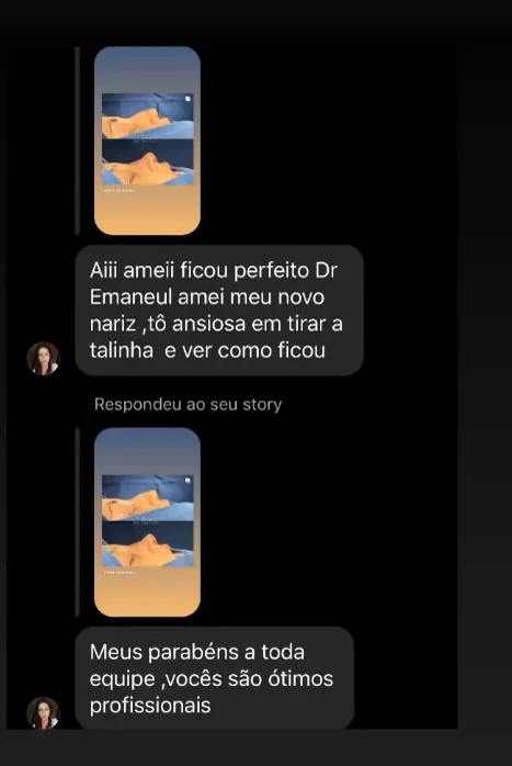 Depoimento de paciente do Dr. Emmanuel Lima