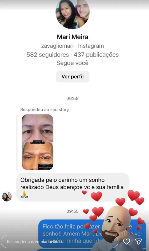 Depoimento de paciente do Dr. Emmanuel Lima
