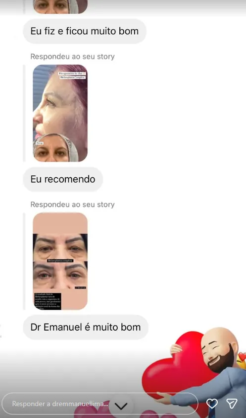Depoimento de paciente do Dr. Emmanuel Lima
