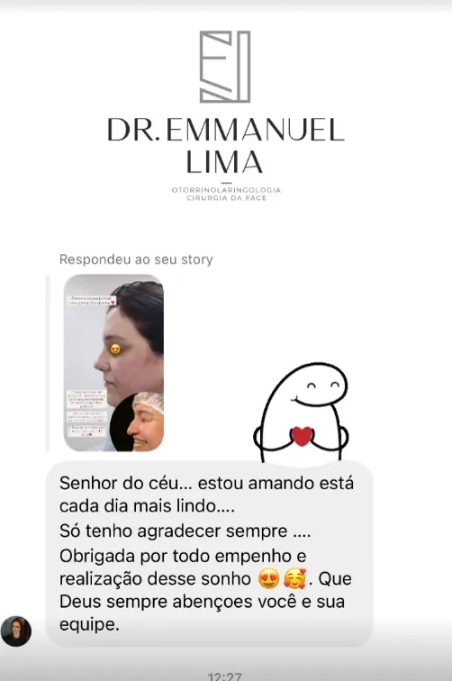 Depoimento de paciente do Dr. Emmanuel Lima