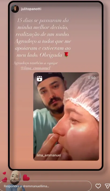 Depoimento de paciente do Dr. Emmanuel Lima