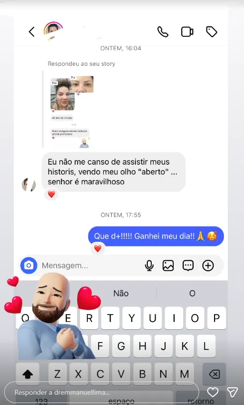 Depoimento de paciente do Dr. Emmanuel Lima