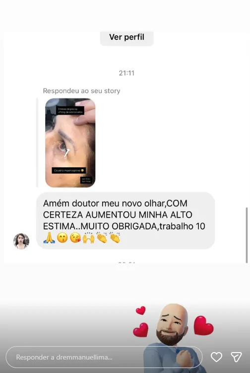 Depoimento de paciente do Dr. Emmanuel Lima