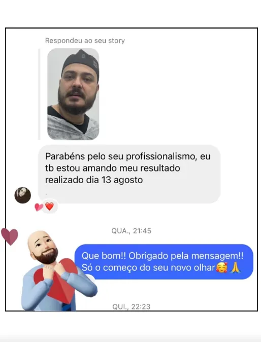 Depoimento de paciente do Dr. Emmanuel Lima