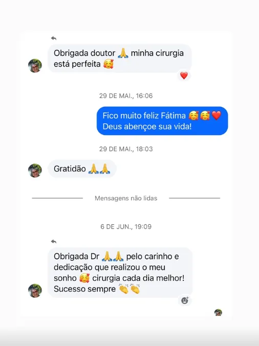Depoimento de paciente do Dr. Emmanuel Lima