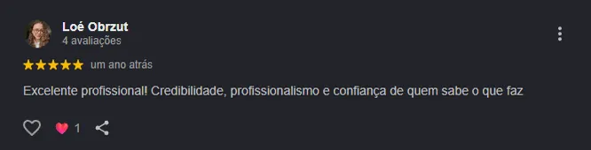 Depoimento de paciente do Dr. Emmanuel Lima
