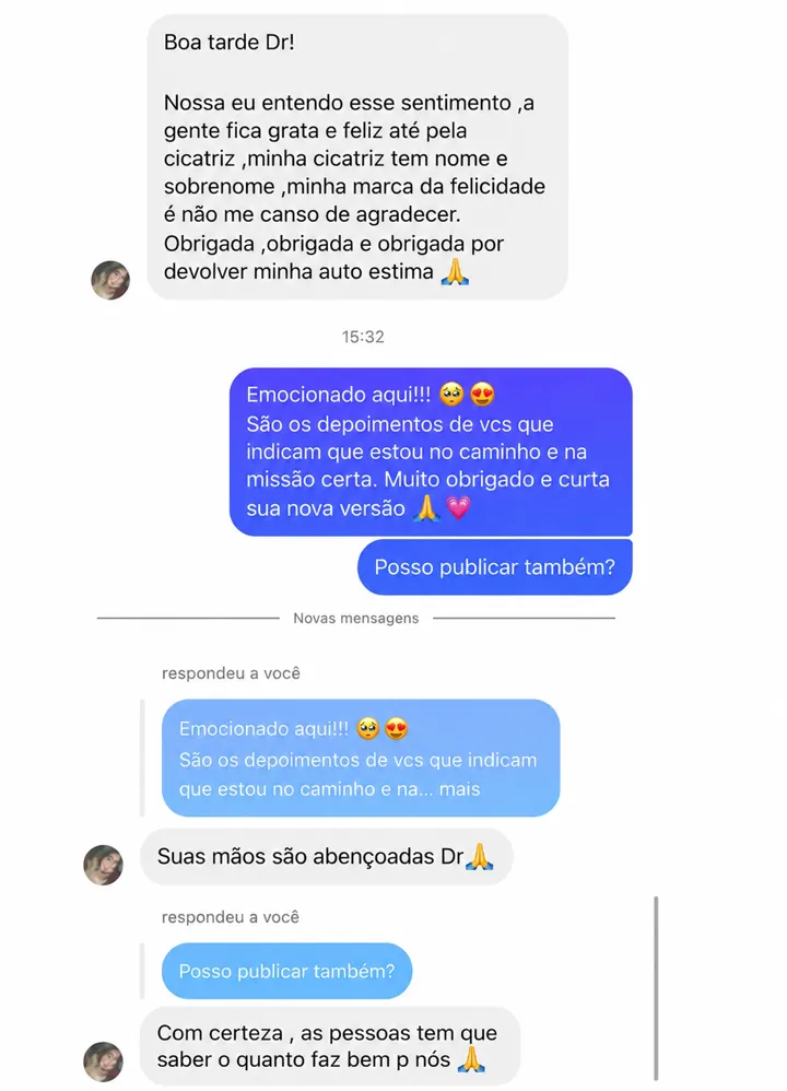 Depoimento de paciente do Dr. Emmanuel Lima